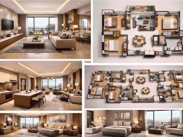 3 BHK Apartment in Kharadi Annex for resale Pune. The reference number is 19316477