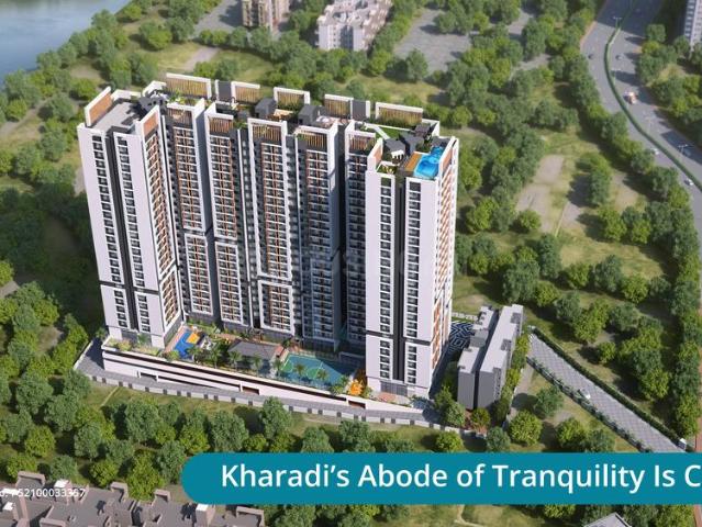 3 BHK Apartment in Kharadi for resale Pune. The reference number is 19256041