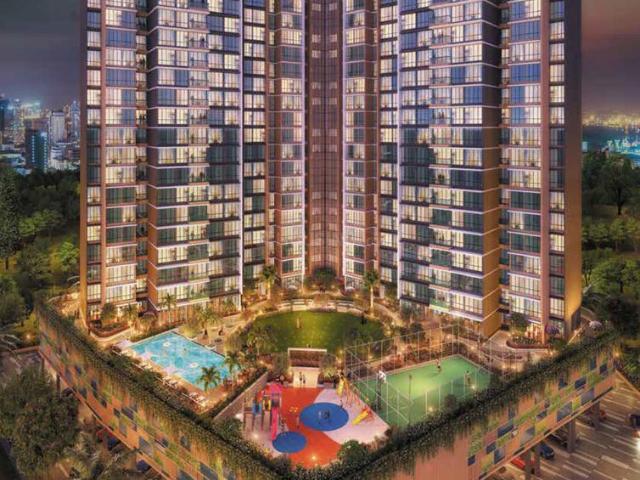 3 BHK Apartment in Kharghar for resale Navi Mumbai. The reference number is 19931154