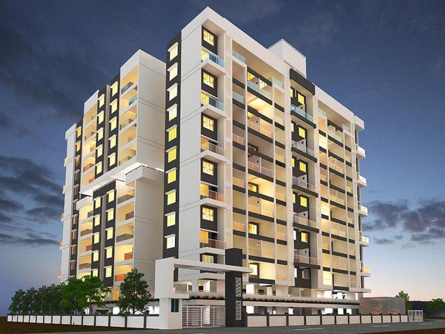 3 BHK Apartment in Kiwale for resale Pune. The reference number is 19812697