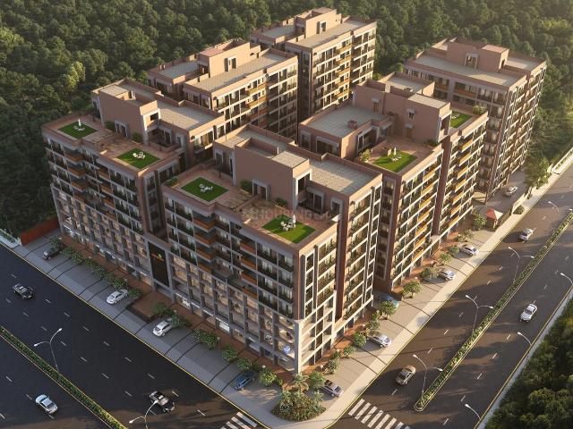 3 BHK Apartment in Kudasan for rent Gandhinagar. The reference number is 20639946