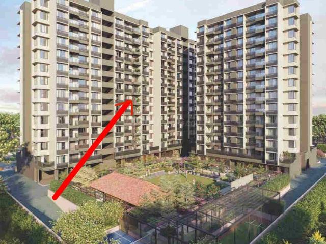 3 BHK Apartment in Kudasan for resale Gandhinagar. The reference number is 20666730