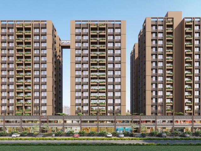 3 BHK Apartment in Kudasan for resale Gandhinagar. The reference number is 20715587