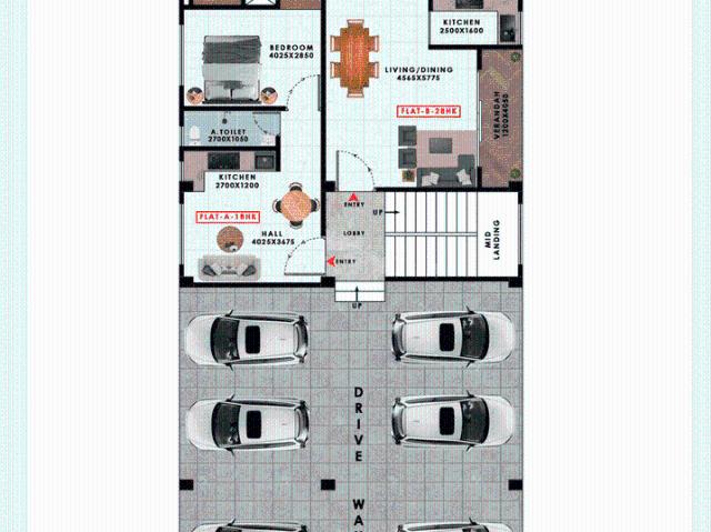 3 BHK Apartment in Hatigaon for resale Guwahati. The reference number is 20350991