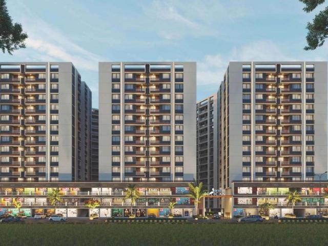 3 BHK Apartment in Hanspura for resale Ahmedabad. The reference number is 19829231