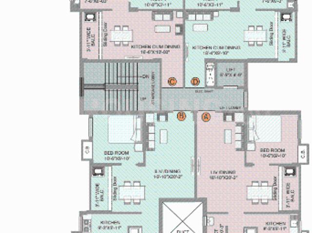 3 BHK Apartment in Harinavi for resale Kolkata. The reference number is 19459818