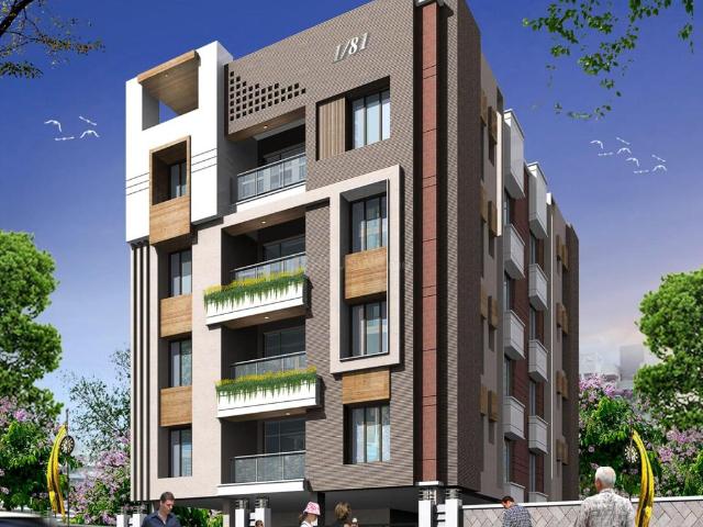 3 BHK Apartment in Jodhpur Park for resale Kolkata. The reference number is 20594637