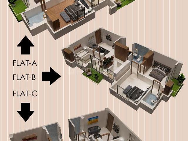 3 BHK Apartment in Jyotikuchi for resale Guwahati. The reference number is 17173292