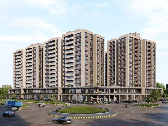 3 BHK Apartment in Ognaj for resale Ahmedabad. The reference number is 18590318