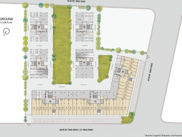 3 BHK Apartment in Ognaj for resale Ahmedabad. The reference number is 20384553