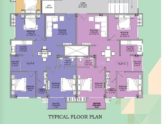 3 BHK Apartment in Lokhra for resale Guwahati. The reference number is 15143436