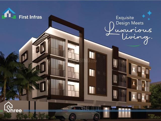 3 BHK Apartment in Mogappair for resale Chennai. The reference number is 20019704