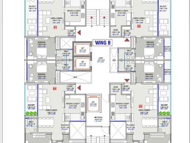 3 BHK Apartment in Mohammed Wadi for resale Pune. The reference number is 20301893