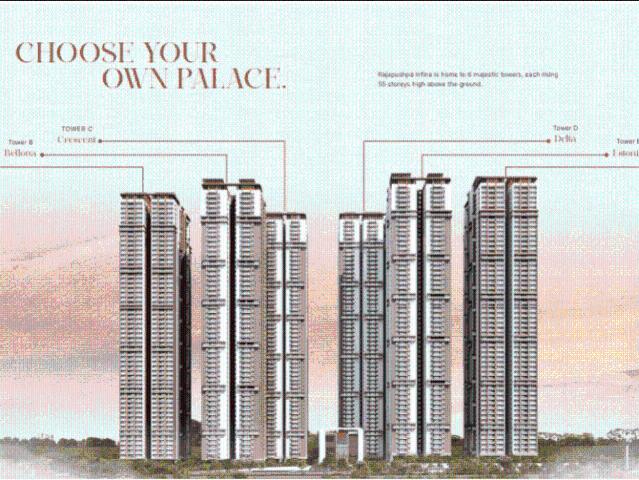 3 BHK Apartment in Manchirevula for resale Hyderabad. The reference number is 17089168
