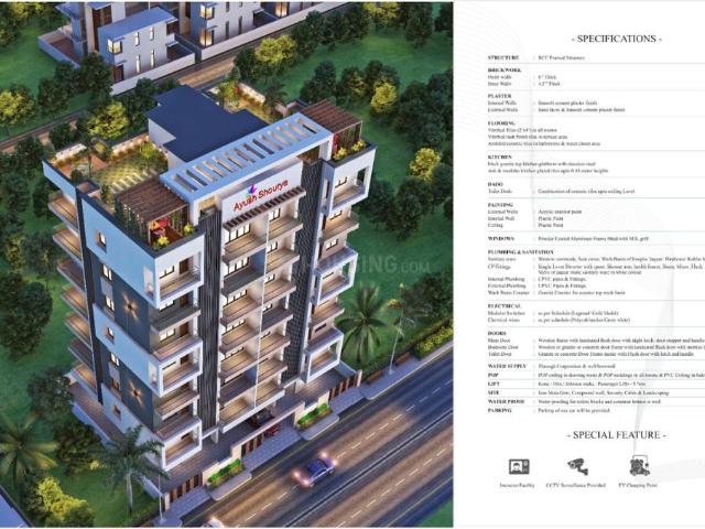 3 BHK Apartment in Manewada for resale Nagpur. The reference number is 15656948