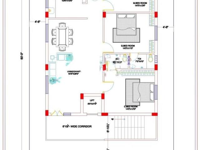 3 BHK Apartment in Miyapur for resale Hyderabad. The reference number is 20616608