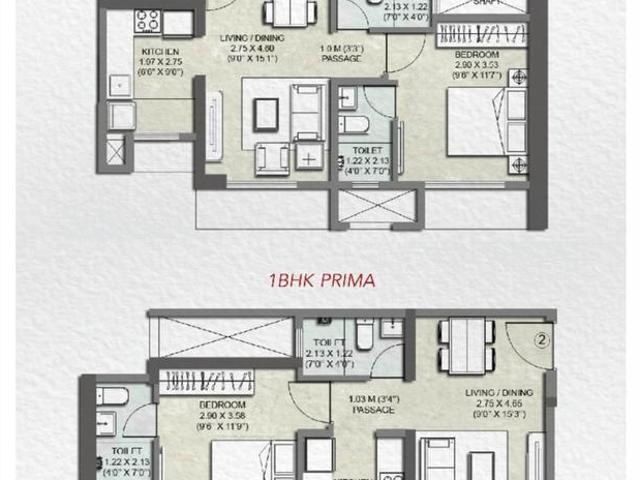 3 BHK Apartment in Mira Road East for rent Mira Bhayandar. The reference number is 19649232