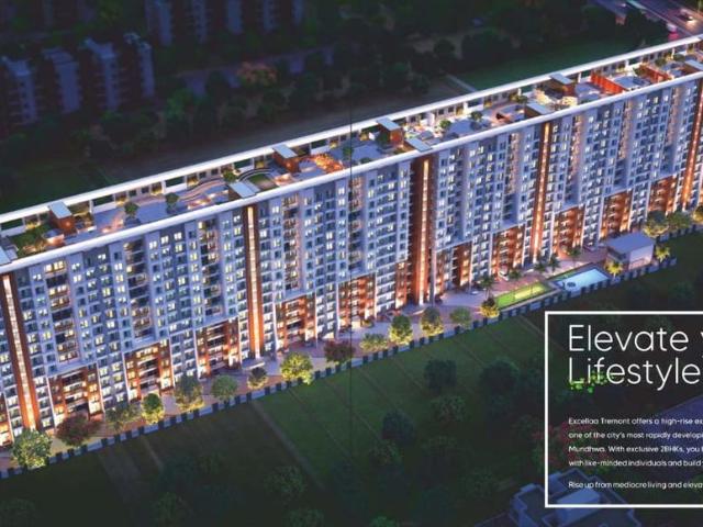 3 BHK Apartment in Mundhwa for resale Pune. The reference number is 20952564