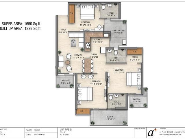 3 BHK Apartment in Noida Extension for resale Greater Noida. The reference number is 20965433
