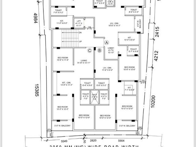3 BHK Apartment in Nagerbazar for resale Kolkata. The reference number is 19558319