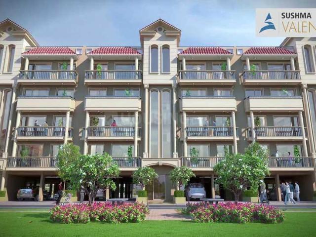 3 BHK Apartment in Nagla for resale Zirakpur. The reference number is 17403457