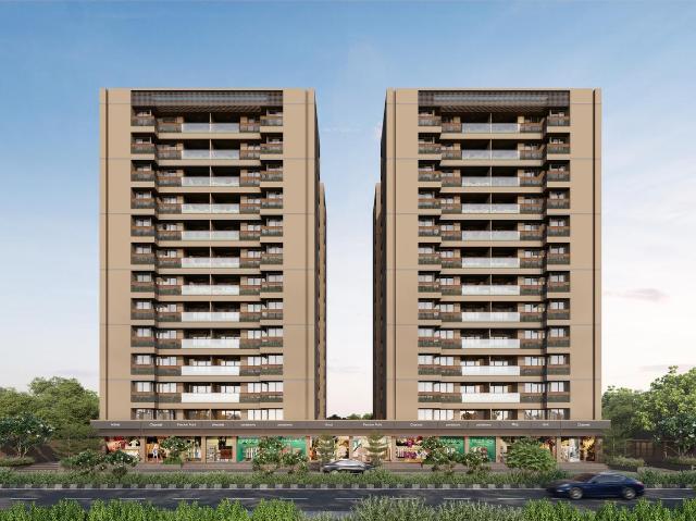 3 BHK Apartment in Nana Chiloda for resale Ahmedabad. The reference number is 19303692