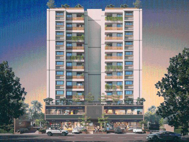 3 BHK Apartment in Nana Chiloda for resale Ahmedabad. The reference number is 20490399
