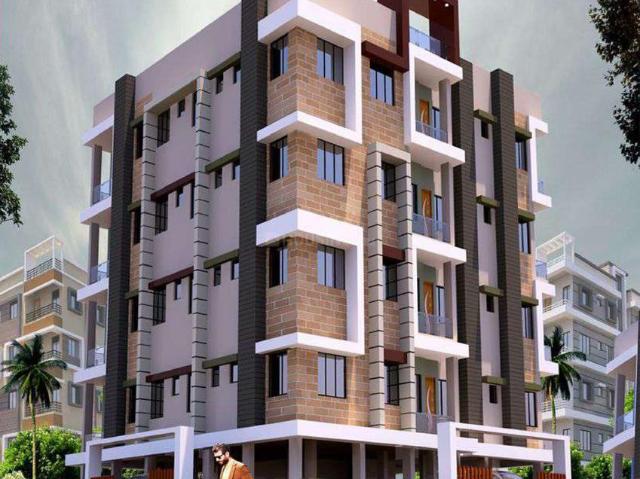 3 BHK Apartment in New Garia for resale Kolkata. The reference number is 20448724