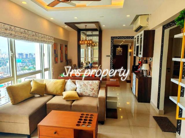 3 BHK Apartment in New Town for rent Kolkata. The reference number is 18354482