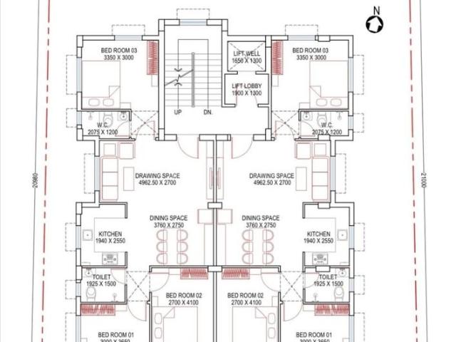 3 BHK Apartment in New Town for resale Kolkata. The reference number is 17666879