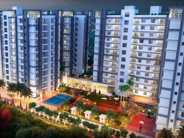 3 BHK Apartment in New Town for resale Kolkata. The reference number is 20944542