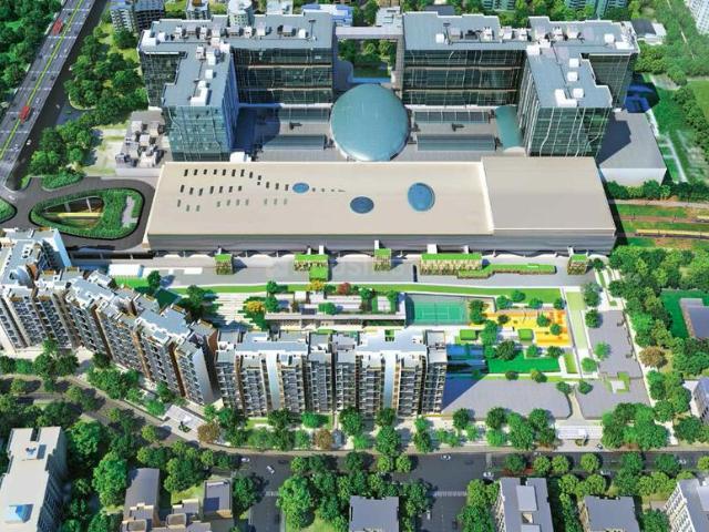 3 BHK Apartment in Nerul for rent Navi Mumbai. The reference number is 19653757