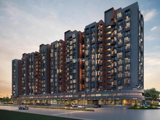 3 BHK Apartment in South Bopal for resale Ahmedabad. The reference number is 18945765