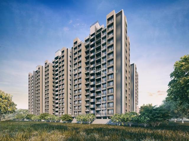 3 BHK Apartment in South Bopal for resale Ahmedabad. The reference number is 19423738
