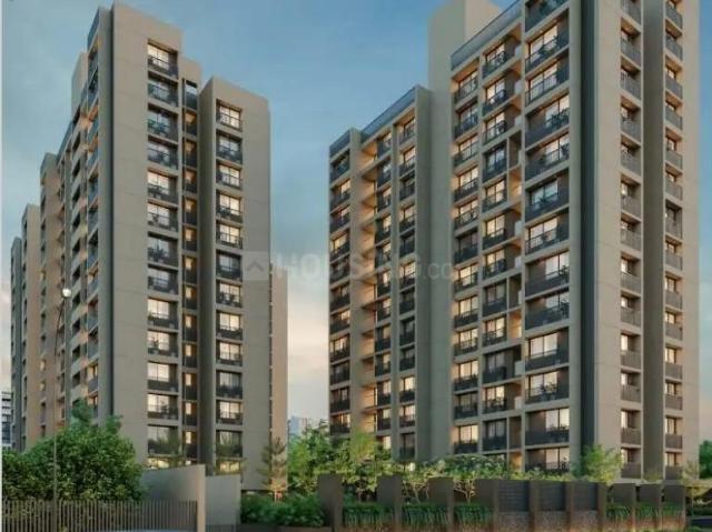 3 BHK Apartment in South Bopal for resale Ahmedabad. The reference number is 19443682