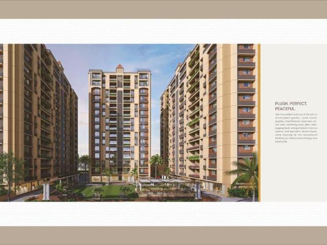 3 BHK Apartment in South Bopal for resale Ahmedabad. The reference number is 19522200