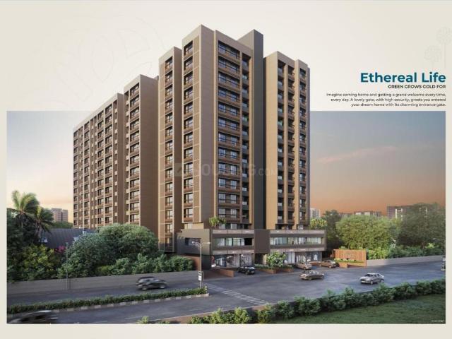 3 BHK Apartment in South Bopal for resale Ahmedabad. The reference number is 19522286