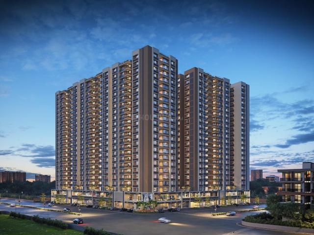 3 BHK Apartment in South Bopal for resale Ahmedabad. The reference number is 19296636