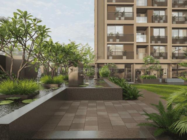 3 BHK Apartment in South Bopal for resale Ahmedabad. The reference number is 19379554