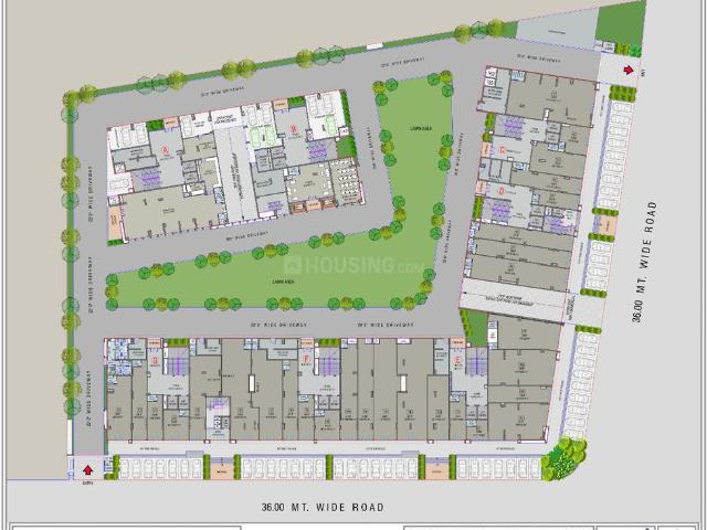 3 BHK Apartment in South Bopal for resale Ahmedabad. The reference number is 20346322