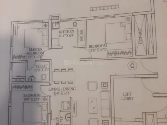 3 BHK Apartment in Sonarpur for resale Kolkata. The reference number is 20879801
