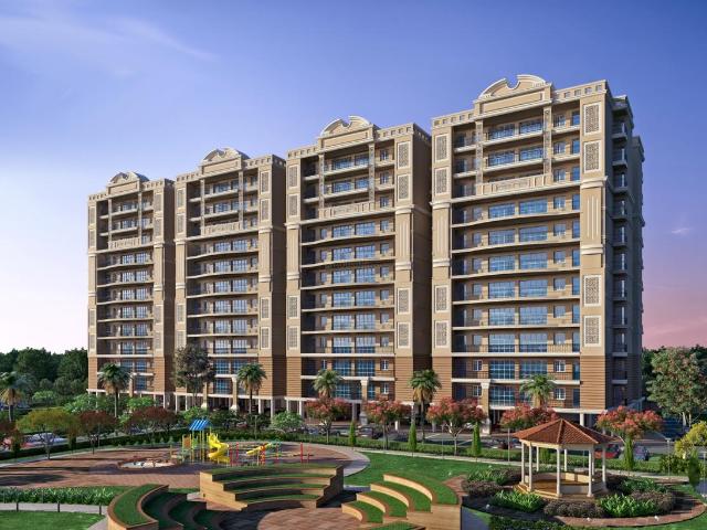 3 BHK Apartment in Sanauli for resale Zirakpur. The reference number is 20658662