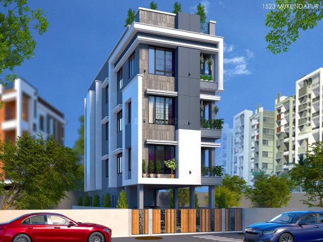 3 BHK Apartment in Santoshpur for resale Kolkata. The reference number is 17437441