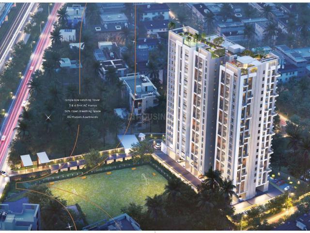 3 BHK Apartment in Santoshpur for resale Kolkata. The reference number is 19974259