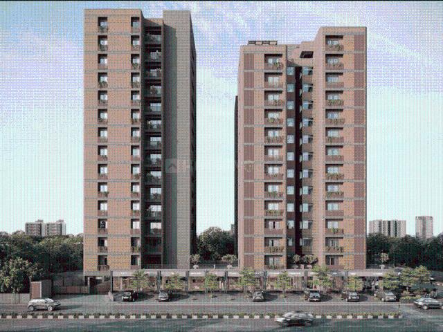 3 BHK Apartment in Sargasan for resale Gandhinagar. The reference number is 20038871