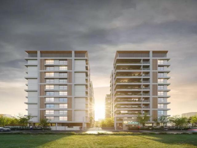 3 BHK Apartment in Sargasan for resale Gandhinagar. The reference number is 20464982