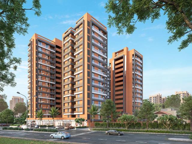 3 BHK Apartment in Sargasan for resale Gandhinagar. The reference number is 20852945