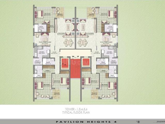 3 BHK Apartment in Sector 128 for resale Noida. The reference number is 20085354