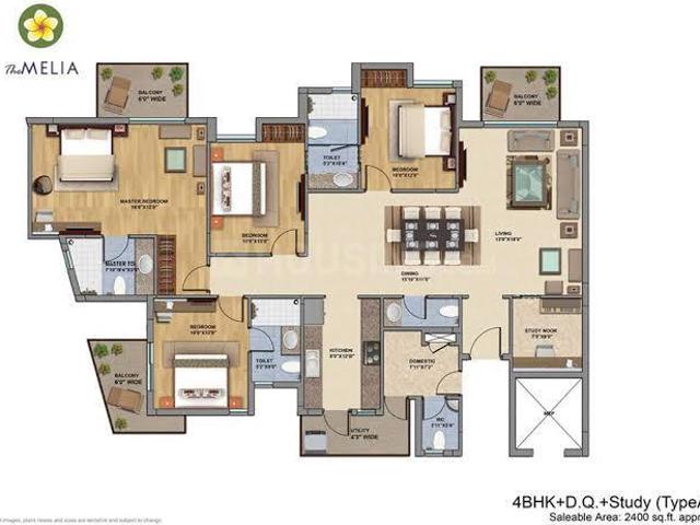 3 BHK Apartment in Sector 35 for resale Sohna. The reference number is 13026556