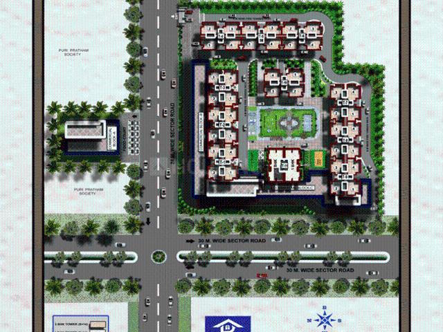 3 BHK Apartment in Sector 84 for resale Faridabad. The reference number is 17170222